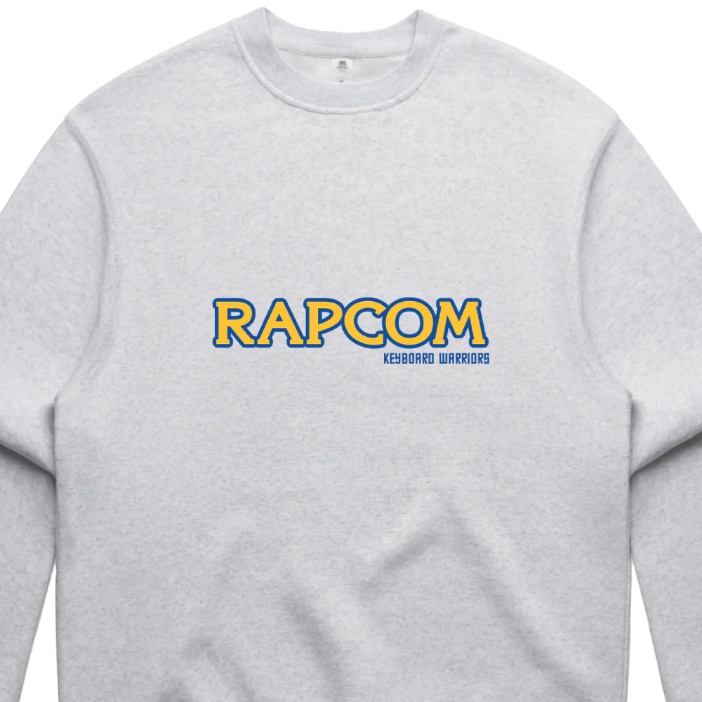 SETH SENTRY | RAPCOM Grey crewneck