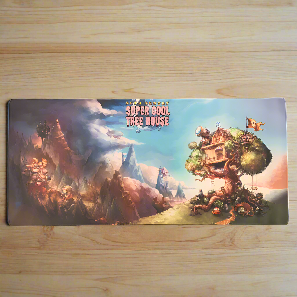 SETH SENTRY | SUPER COOL TREE HOUSE Gaming mouse pad