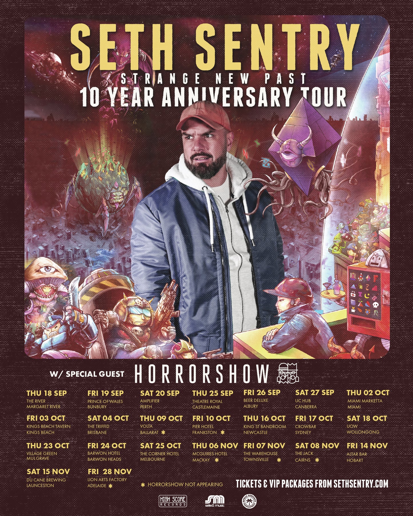 VIP PACKAGE | FRI 07 NOV – The Warehouse, Townsville