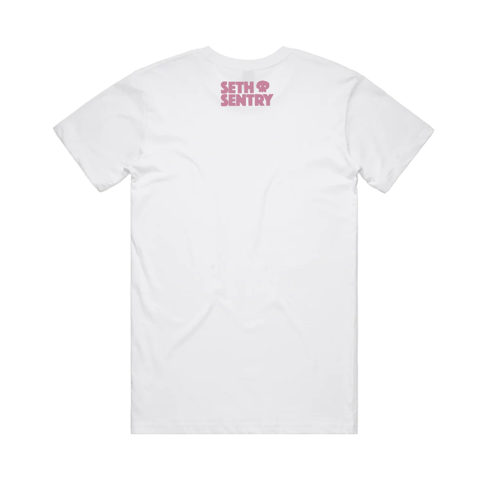 SETH SENTRY | SKULL White T-shirt