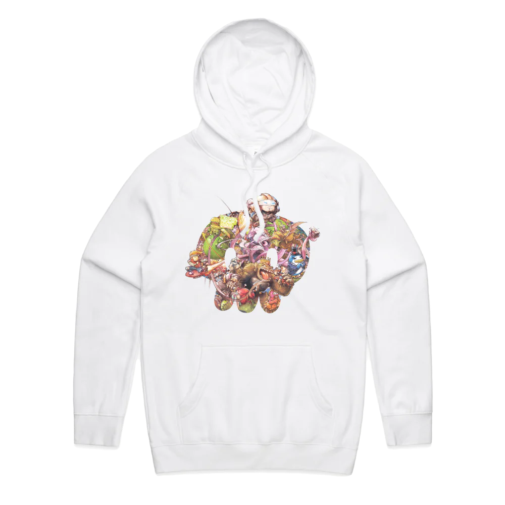 SETH SENTRY | "This Was Tomorrow" Skull White Hood
