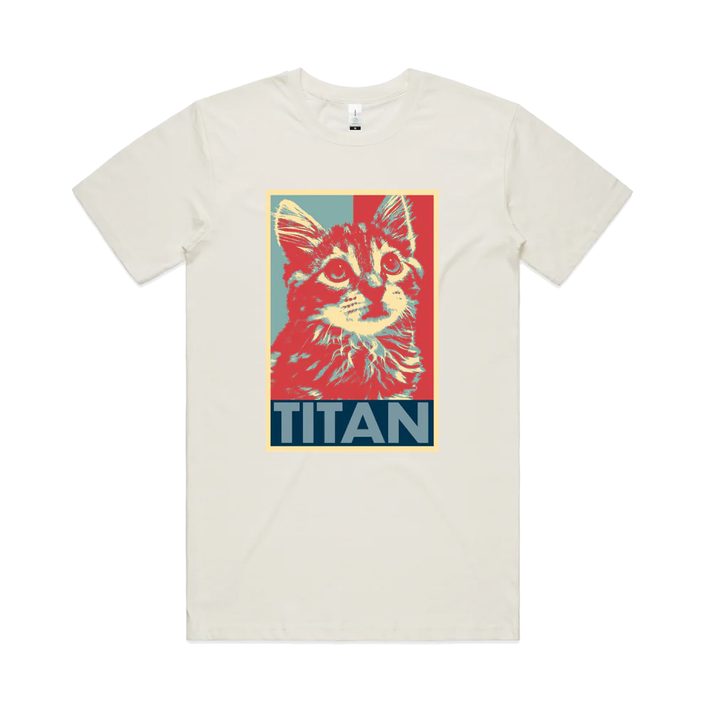 SETH SENTRY | TITAN White T-shirt