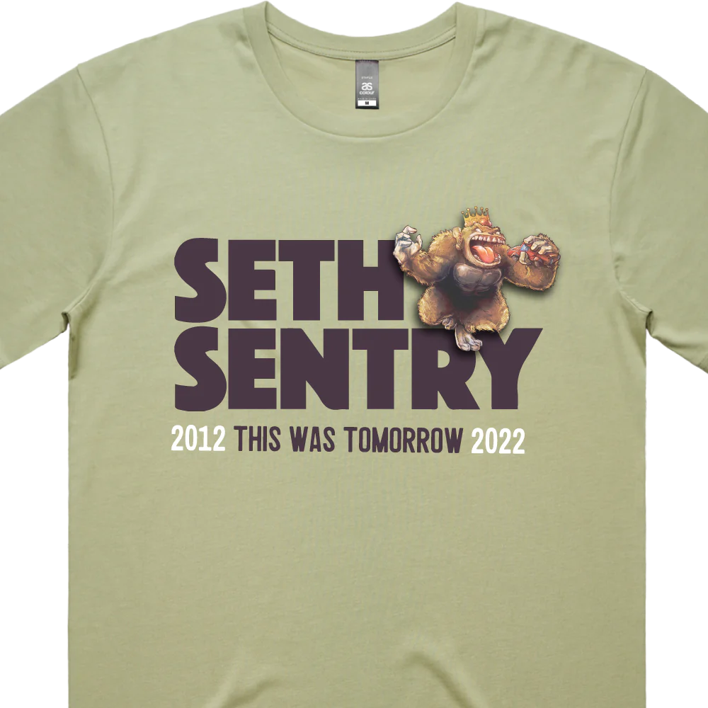 SETH SENTRY | APE KING Pistachio T-shirt