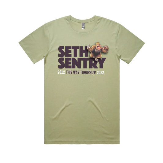 SETH SENTRY | APE KING Pistachio T-shirt
