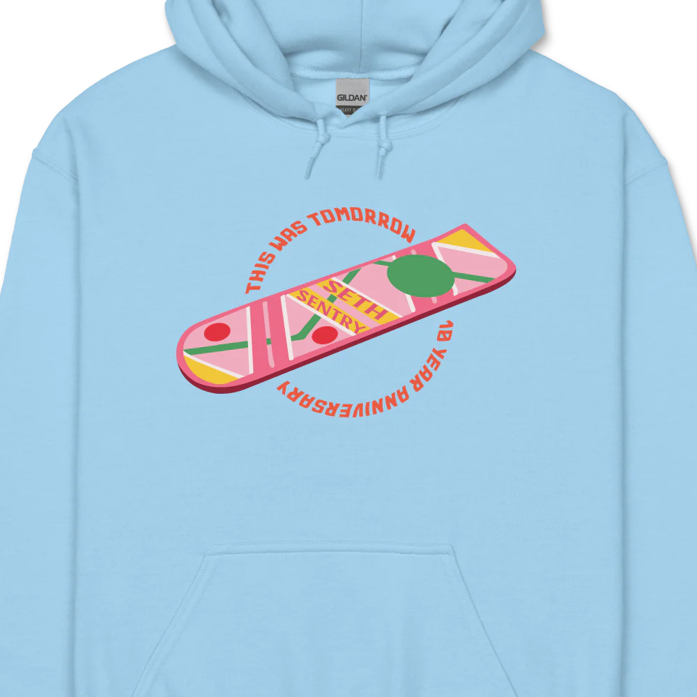 SETH SENTRY | "HOVERBOARD" Blue Hood