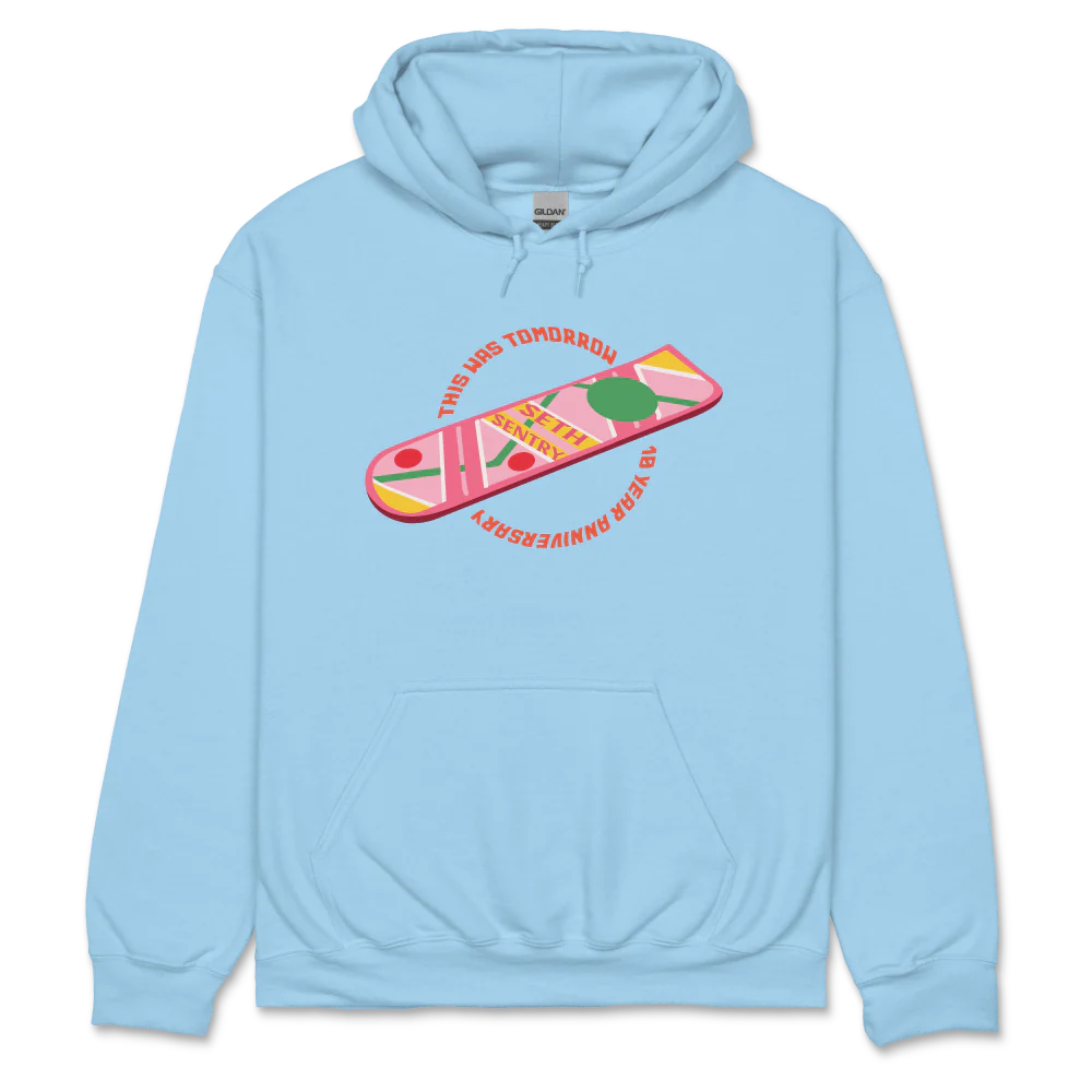 SETH SENTRY | "HOVERBOARD" Blue Hood