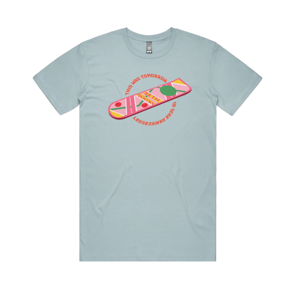 SETH SENTRY | HOVERBOARD Pale Blue T-shirt