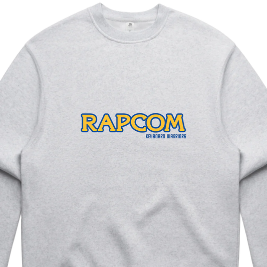 SETH SENTRY | RAPCOM Grey crewneck