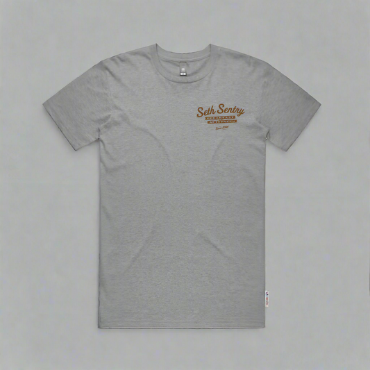 SETH SENTRY | EGG & BACON Grey t-shirt