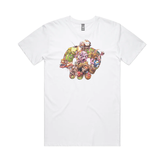 SETH SENTRY | SKULL White T-shirt