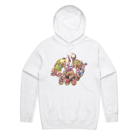SETH SENTRY | "This Was Tomorrow" Skull White Hood