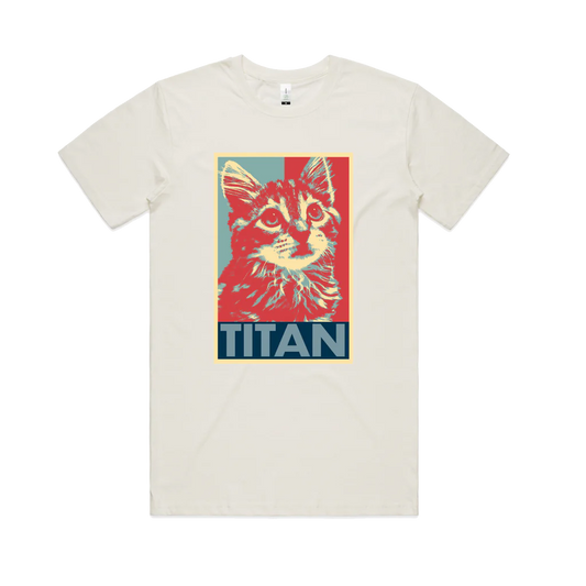 SETH SENTRY | TITAN White T-shirt